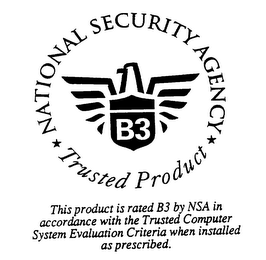 B3 NATIONAL SECURITY AGENCY