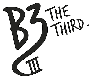 B3 THE III THIRD. logo