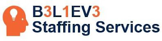 B3L1EV3 STAFFING SERVICES logo