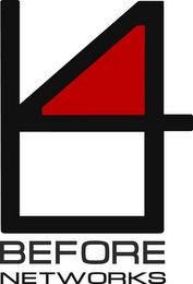 B4 BEFORE NETWORKS logo