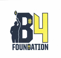 B#4 FOUNDATION ; logo