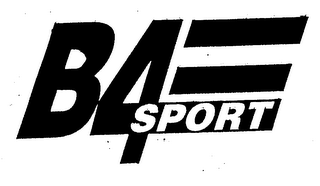 B4 SPORT logo