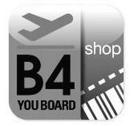 B4 YOU BOARD SHOP logo