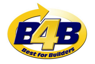 B4B BEST FOR BUILDERS logo