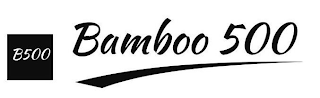 B500 BAMBOO 500 logo