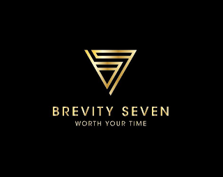 B7 BREVITY SEVEN WORTH YOUR TIME logo