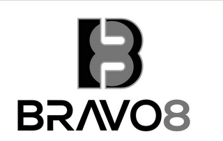 B8 BRAVO8 logo