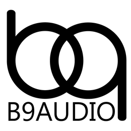 B9 B9AUDIO logo