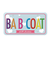 BA B COAT CJR CREATIONS logo