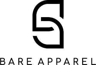 BA BARE APPAREL logo