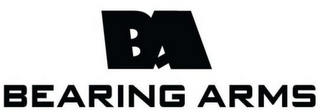 BA BEARING ARMS logo