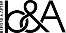 B&A BEFORE & AFTER logo