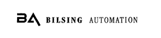 BA BILSING AUTOMATION logo