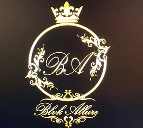BA BLVK ALLURE logo