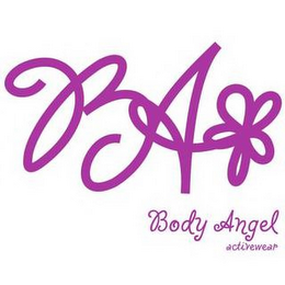 BA BODY ANGEL ACTIVEWEAR logo