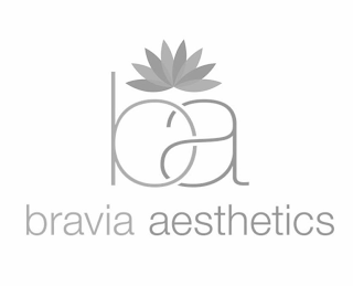 BA BRAVIA AESTHETICS logo