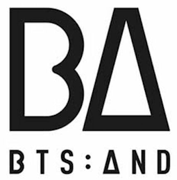 BA BTS : AND logo
