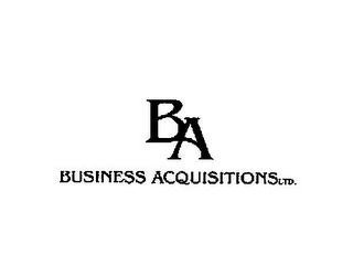 BA BUSINESS ACQUISITIONS, LTD. logo