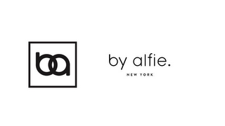 BA BY ALFIE. NEW YORK logo