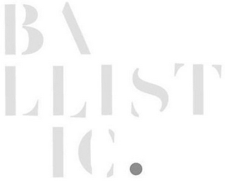 BA LLIST IC. logo