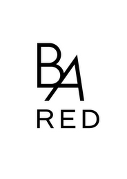 BA RED logo