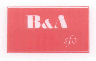 B&A SFO logo