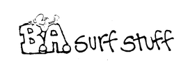 B.A. SURF STUFF logo