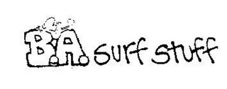 B.A. SURF STUFF logo