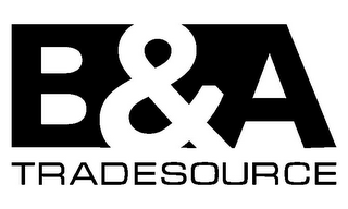 B&A TRADESOURCE logo