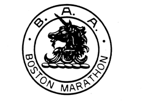 B.A.A. BOSTON MARATHON logo