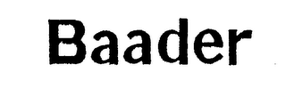 BAADER logo