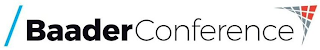 BAADERCONFERENCE logo