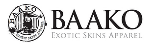 BAAKO EXOTIC SKINS APPAREL logo