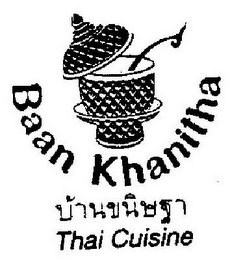 BAAN KHANITHA THAI CUISINE logo