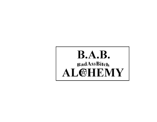 B.A.B. BADASSBITCH ALCHEMY logo