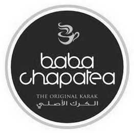 BABA CHAPATEA THE ORIGINAL KARAK logo