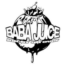 BABA JUICE JUICIN' ALL OVER logo