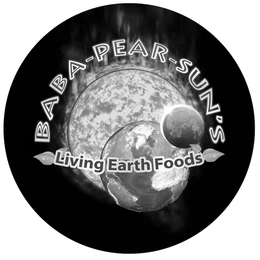 BABA PEAR SUN'S LIVING EARTH FOODS logo