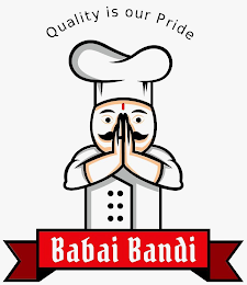 BABAI BANDI QUALITY IS OUR PRIDE logo