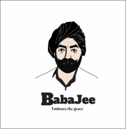 BABAJEE EMBRACE THE GRACE logo