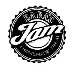 BABA'S JAM A HOMEMADE TREAT logo