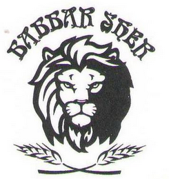 BABBAR SHER logo
