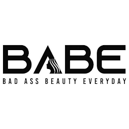 BABE BAD ASS BEAUTY EVERYDAY logo