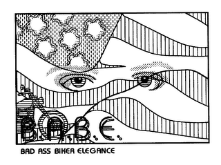 B.A.B.E. BAD ASS BIKER ELEGANCE logo