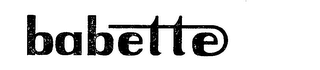BABETTE logo