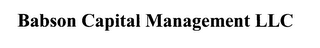 BABSON CAPITAL MANAGEMENT LLC