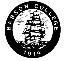 BABSON COLLEGE 1919 logo