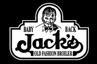 BABY BACK JACK'S OLD FASHION BROILER logo