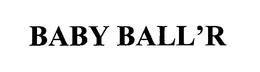 BABY BALL'R logo