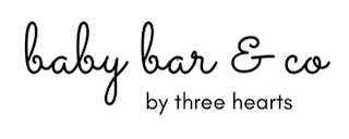 BABY BAR & CO BY THREE HEARTS logo